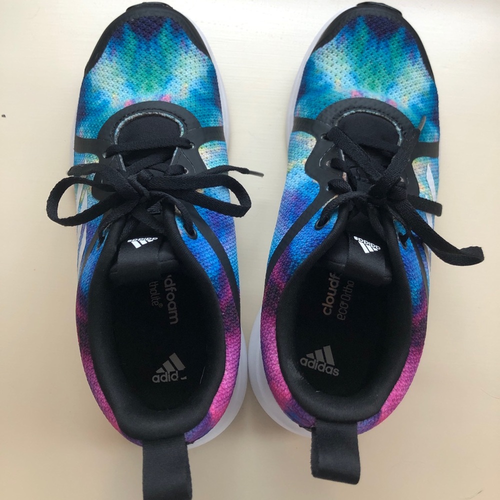 Adidas Cloudfoam Eco Ortholite Tie Dye Shoes Gem